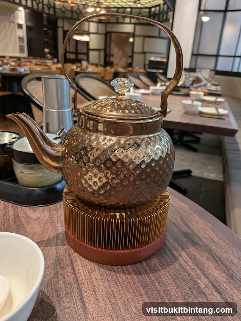 Teapot on a Warmer