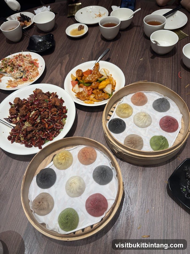 Assorted Dumplings and Dishes