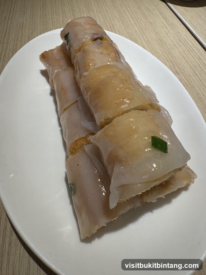 Steamed Rice Rolls