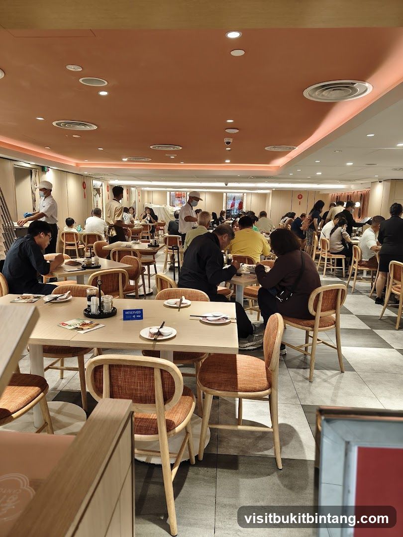 Busy Restaurant Interior