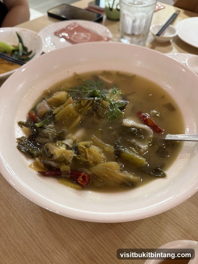 Pickled Vegetable Soup