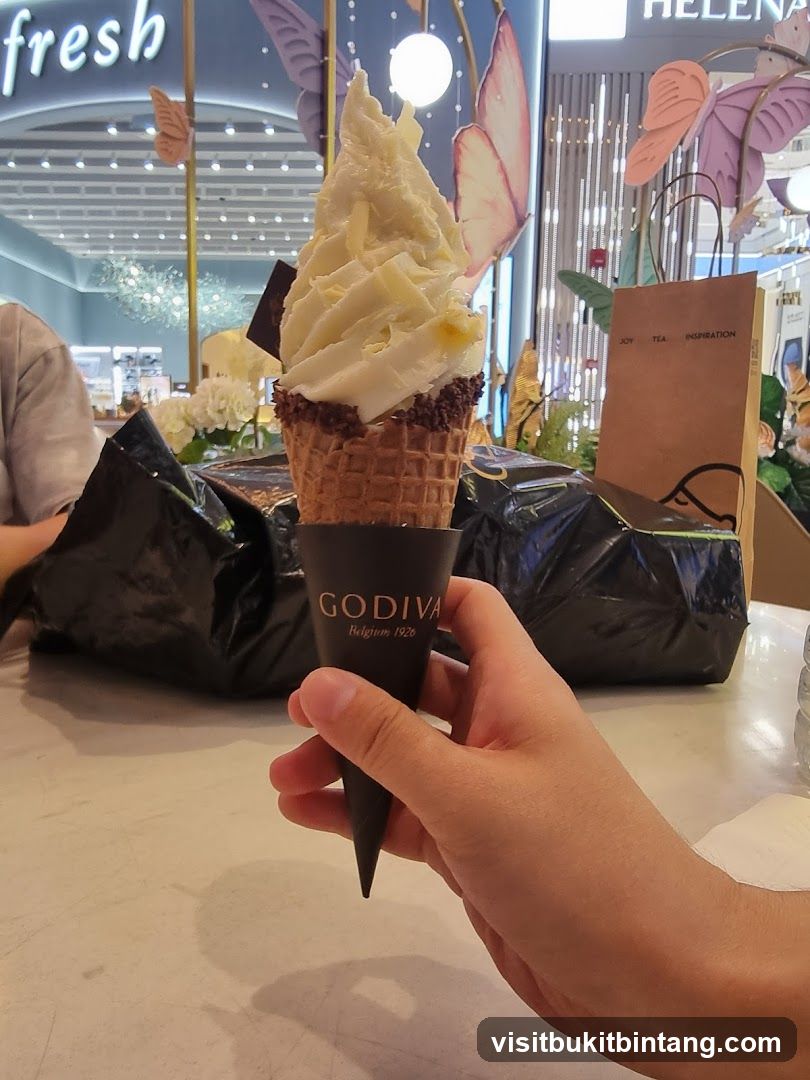 Godiva Ice Cream Cone
