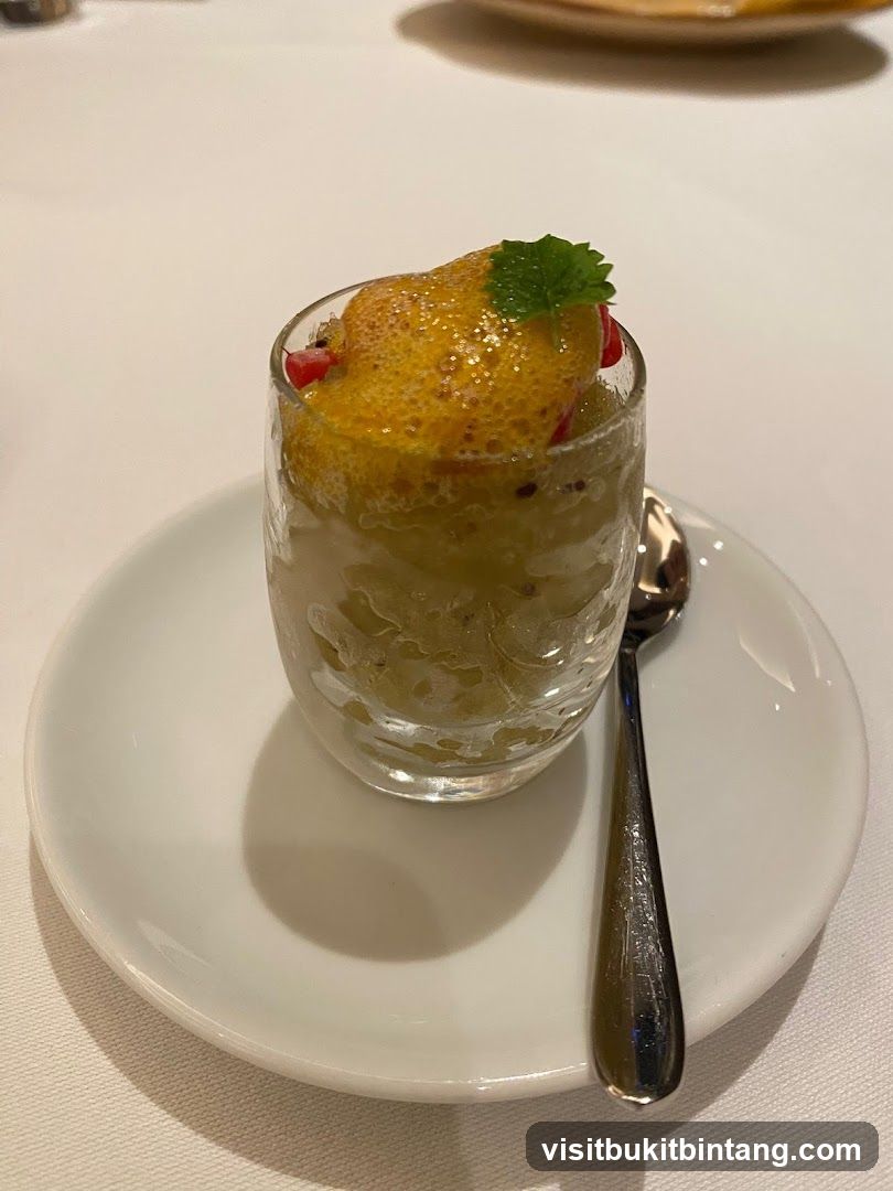 Dessert in a glass