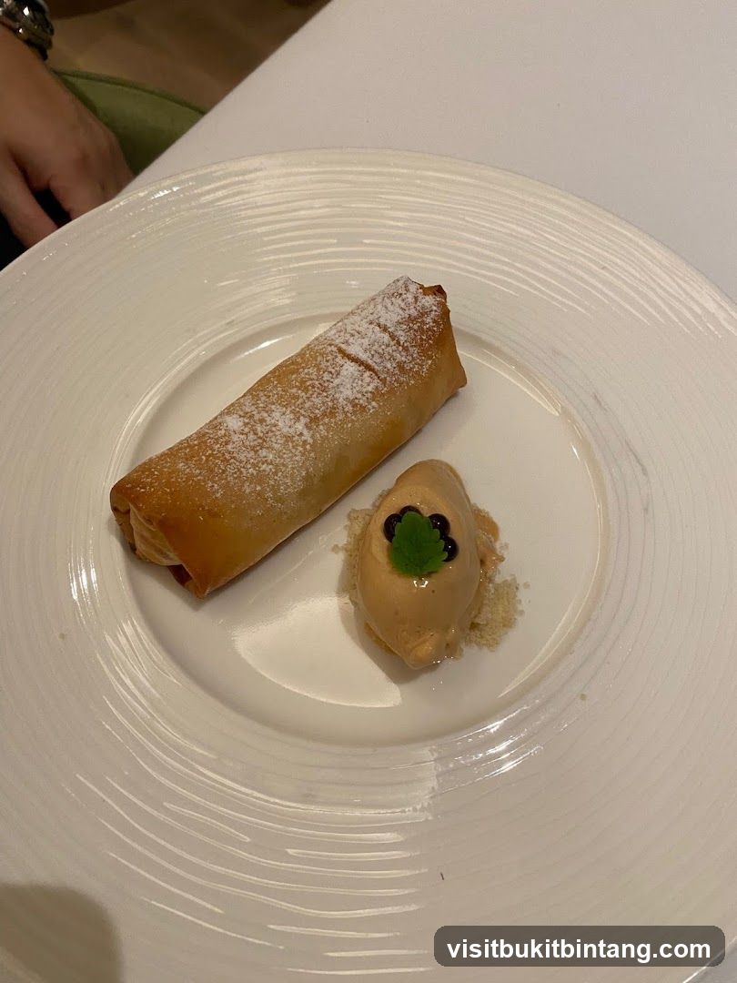 Dessert with Ice Cream