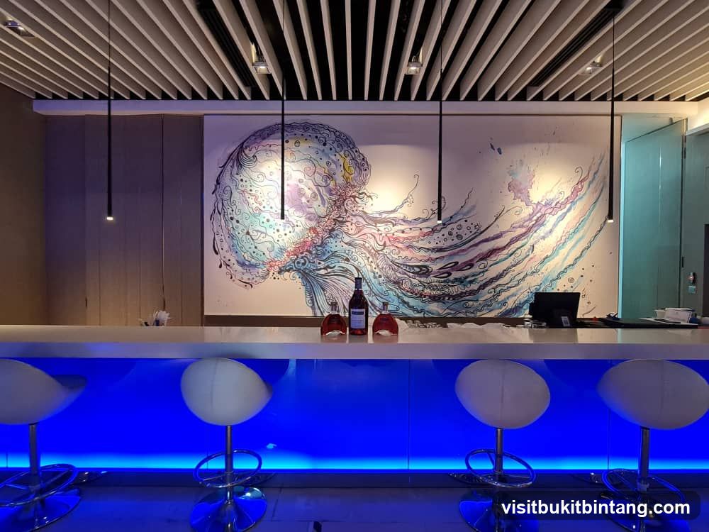 Bar with Jellyfish Mural