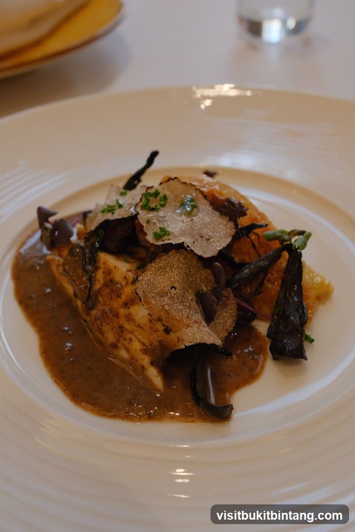 Gourmet Dish with Truffles