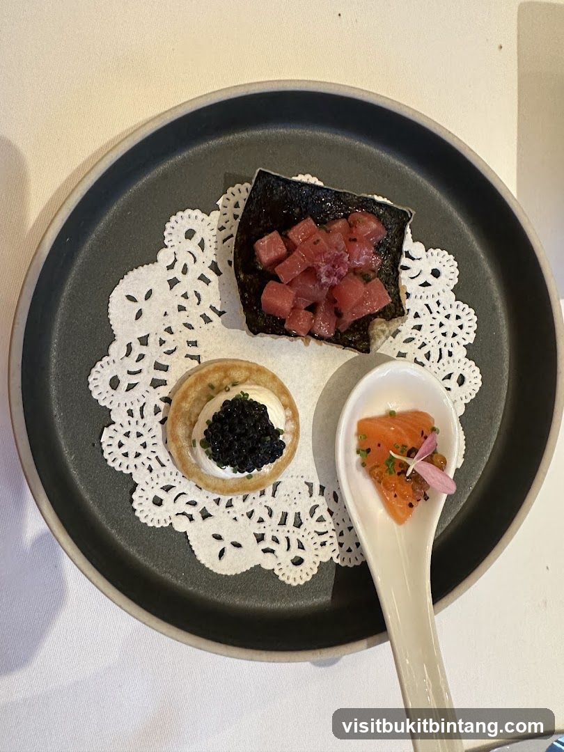 Amuse-bouche trio
