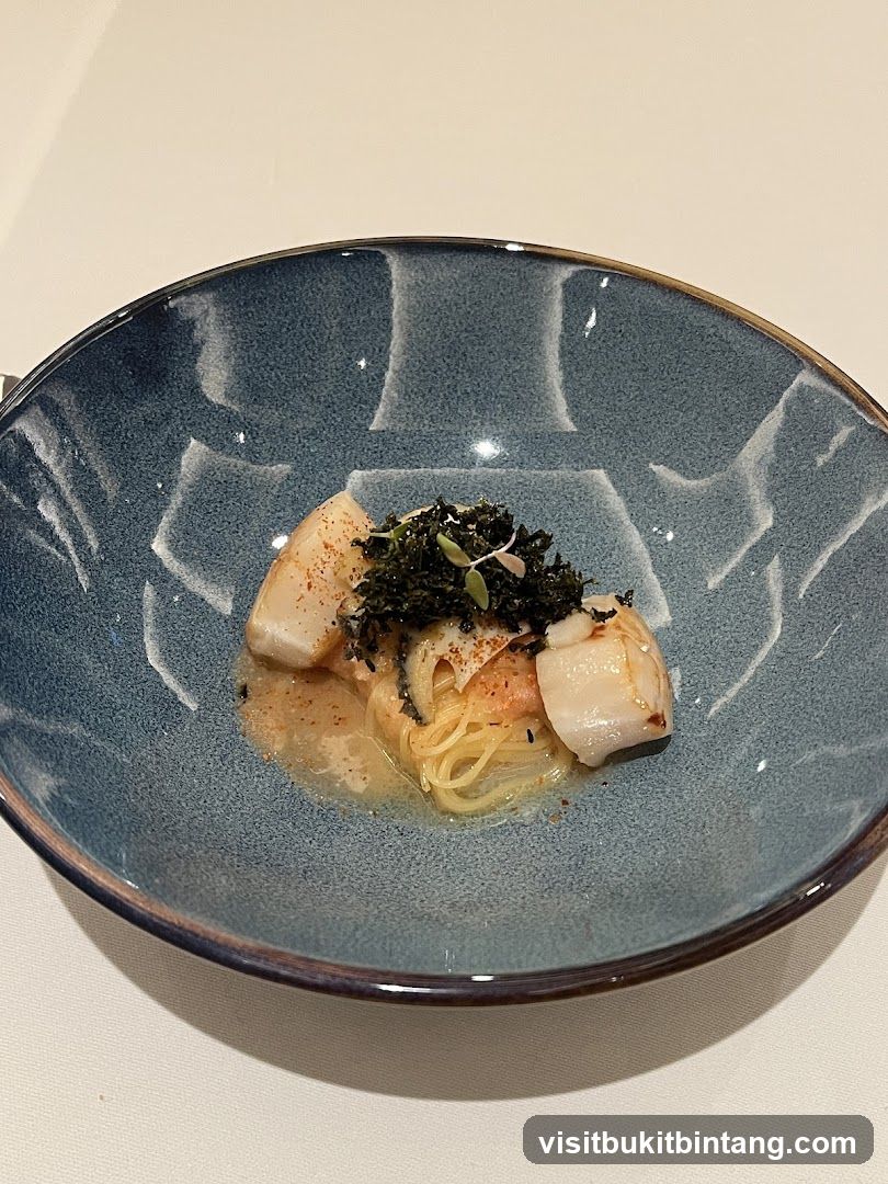 Scallop and Pasta Dish
