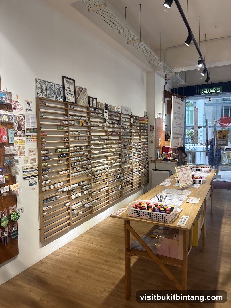 Craft Supply Store Interior