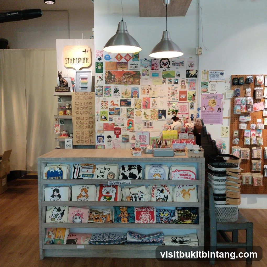 Sticker Shop Counter