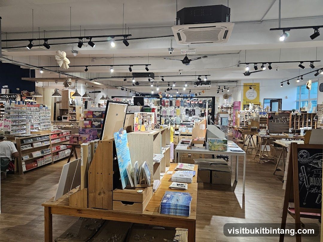 Art Supply Store Interior