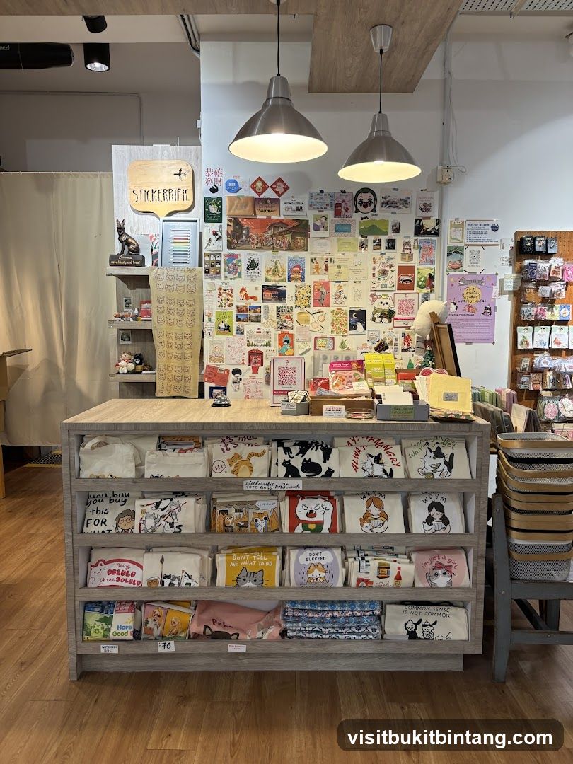 Store Display with Merchandise