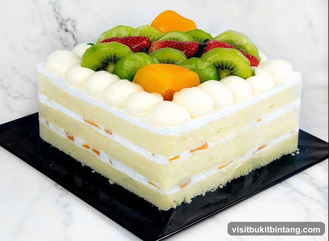 Square Fruit Cake