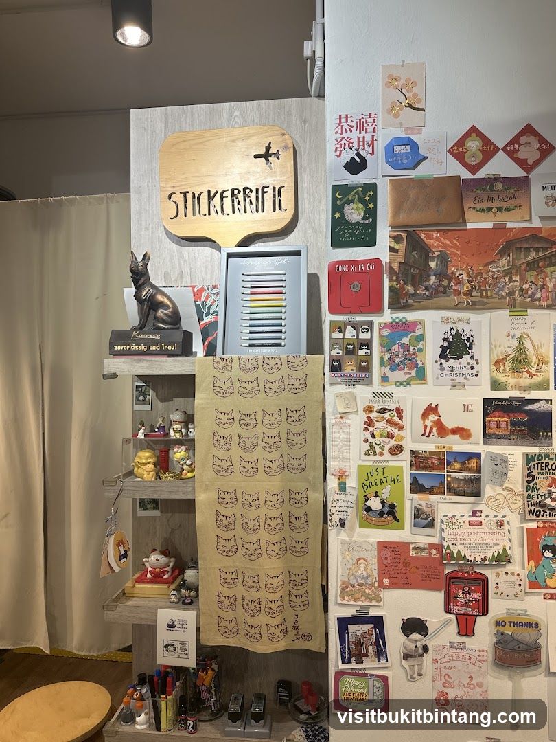 Sticker Shop Display