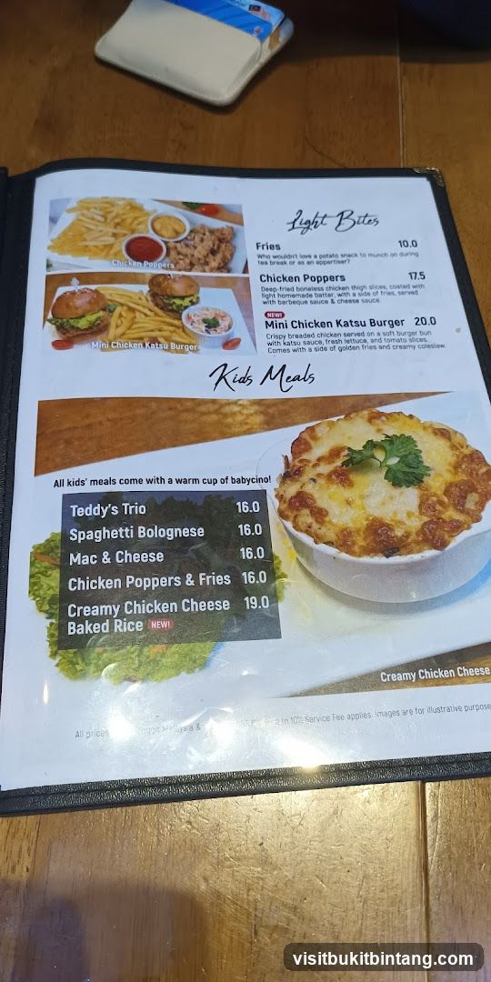 Light Bites & Kids Meals