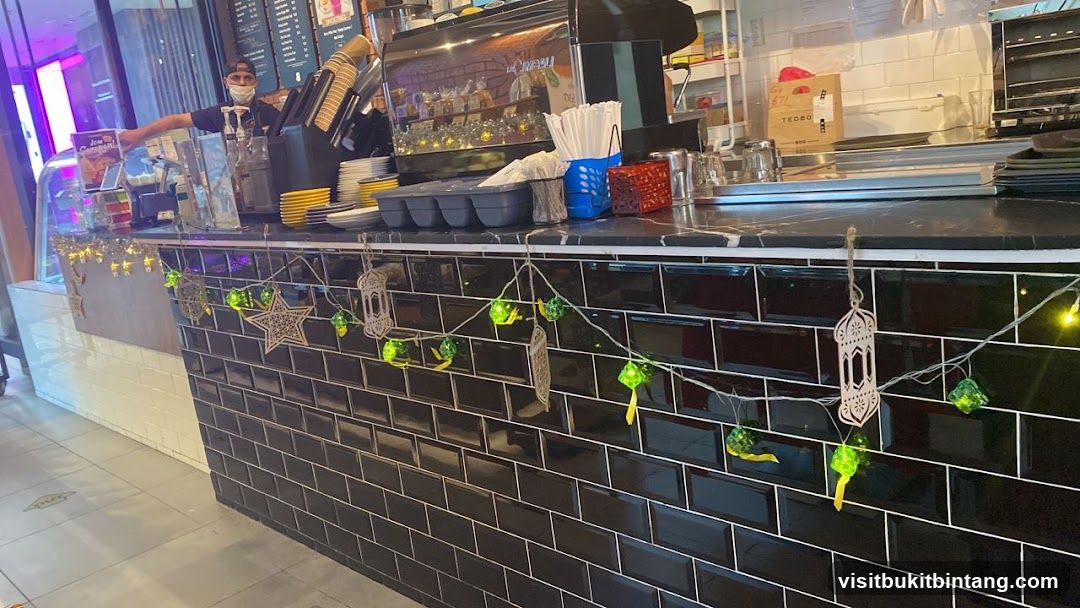Cafe Counter with Decorations