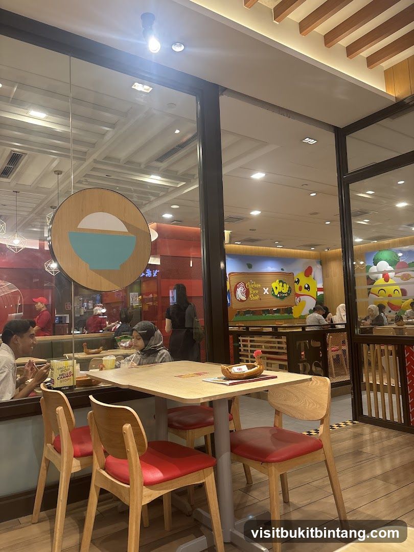 Restaurant Interior with Tables and Chairs