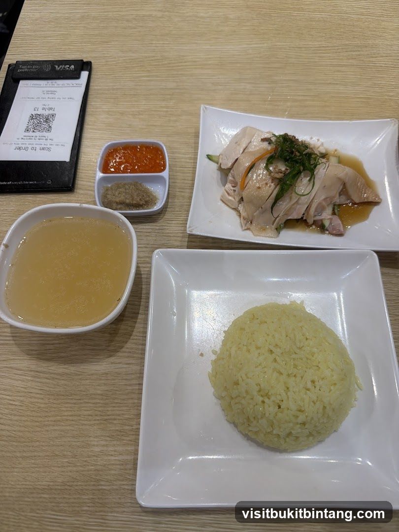 Hainanese Chicken Rice
