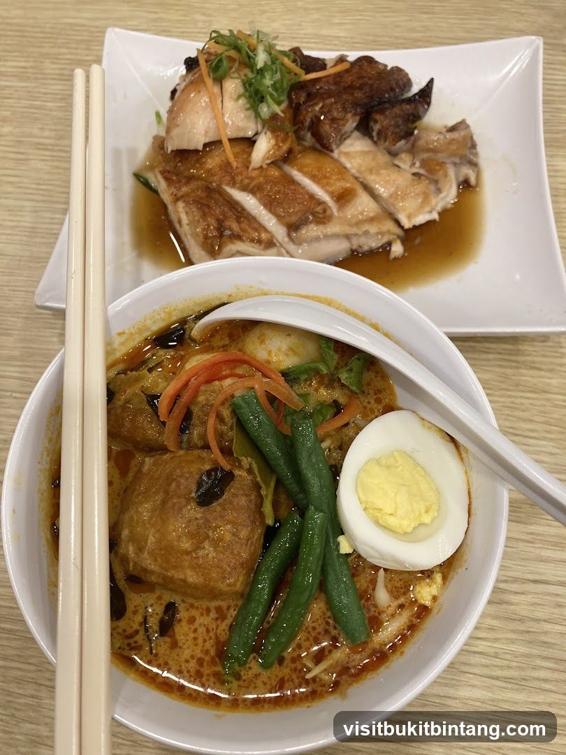 Chicken and Curry Noodles