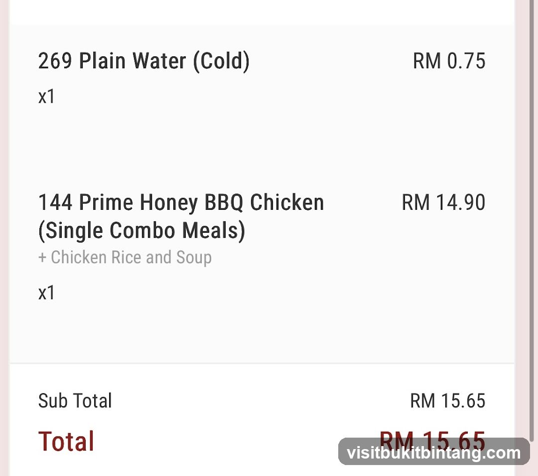 Order Summary