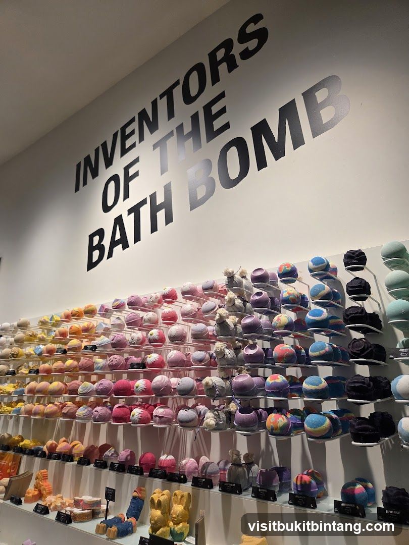 Bath Bombs Display