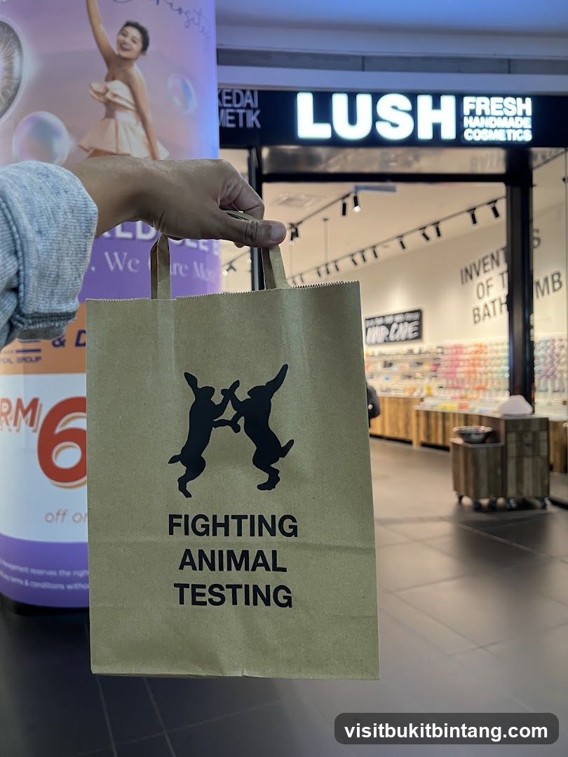 Lush Shopping Bag