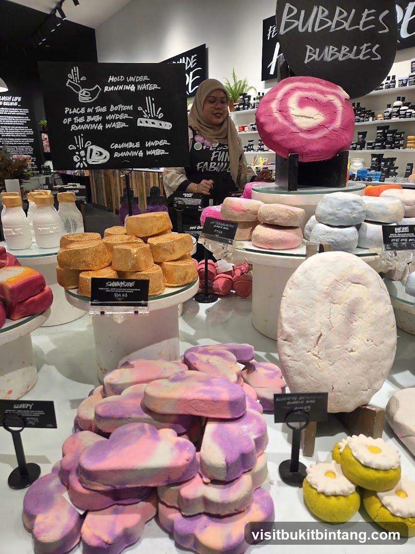 Bath Bombs Display