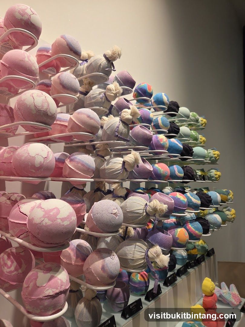 Bath Bombs Display