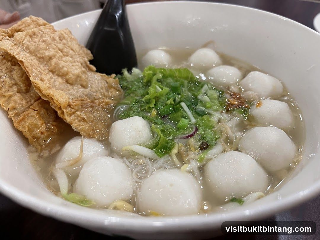 Fish Ball Noodles