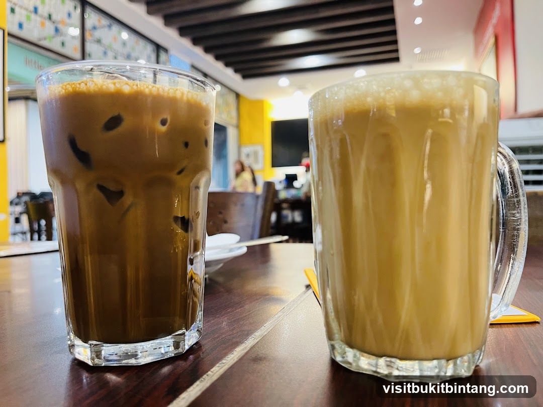 Iced Coffee and Milk Tea