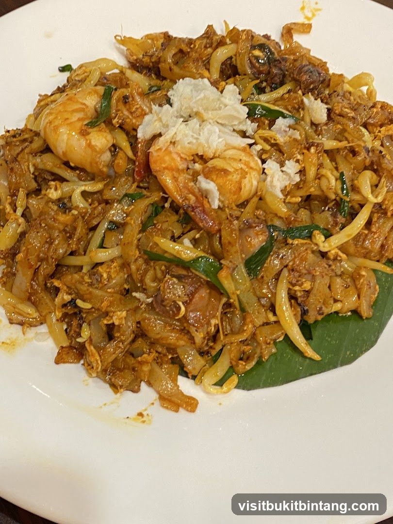 Char Kway Teow with Prawns