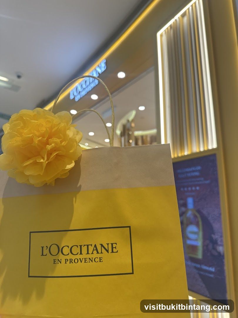 L'Occitane Shopping Bag