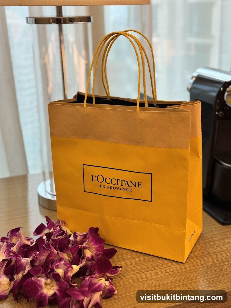 L'Occitane Shopping Bag