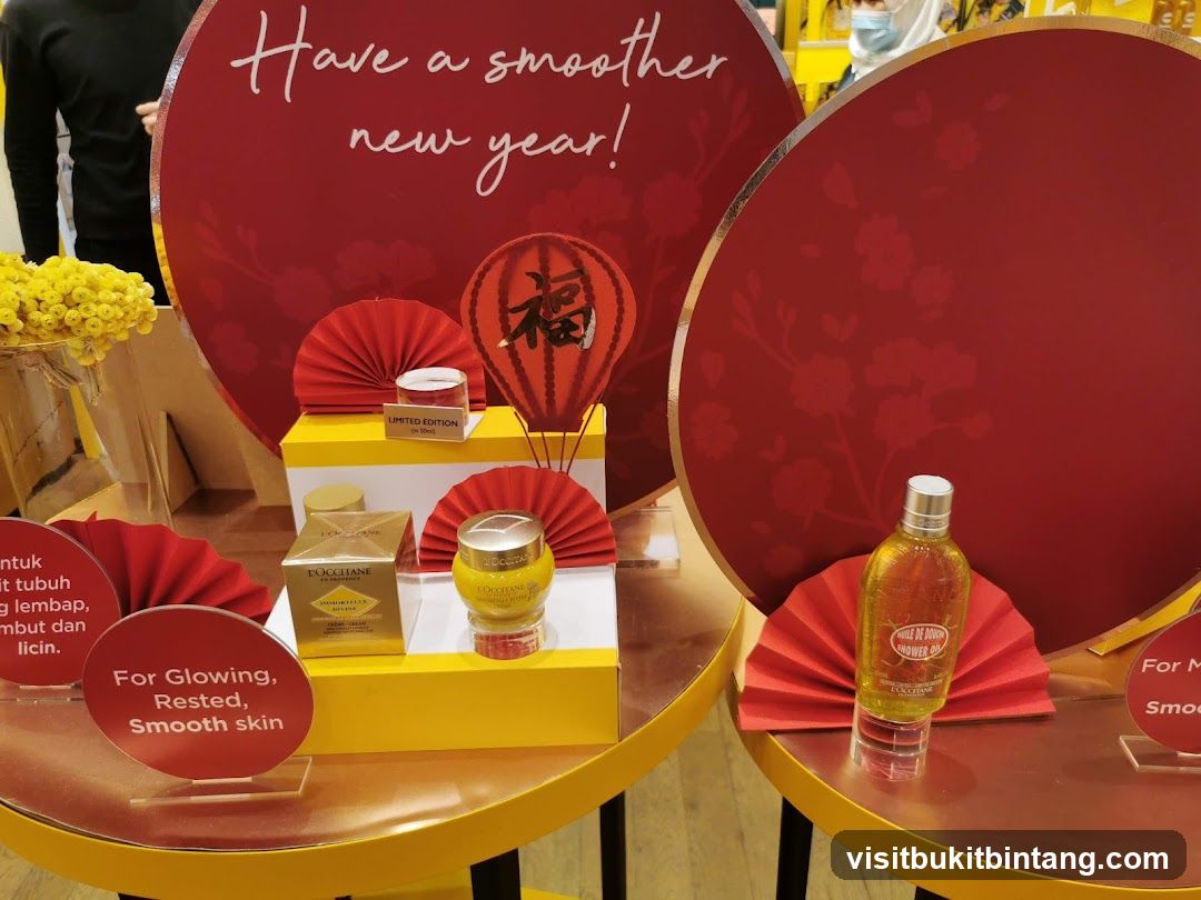 L'Occitane Lunar New Year Display