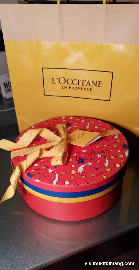 L'Occitane Gift Box and Bag