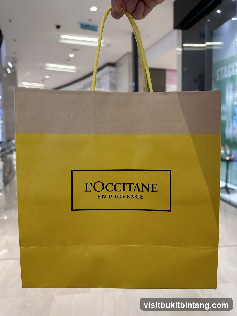 L'Occitane Shopping Bag