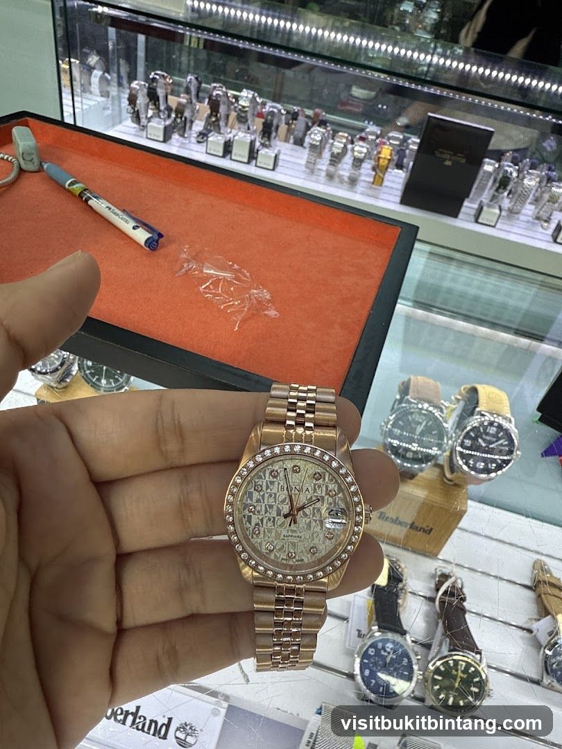 Display of watches