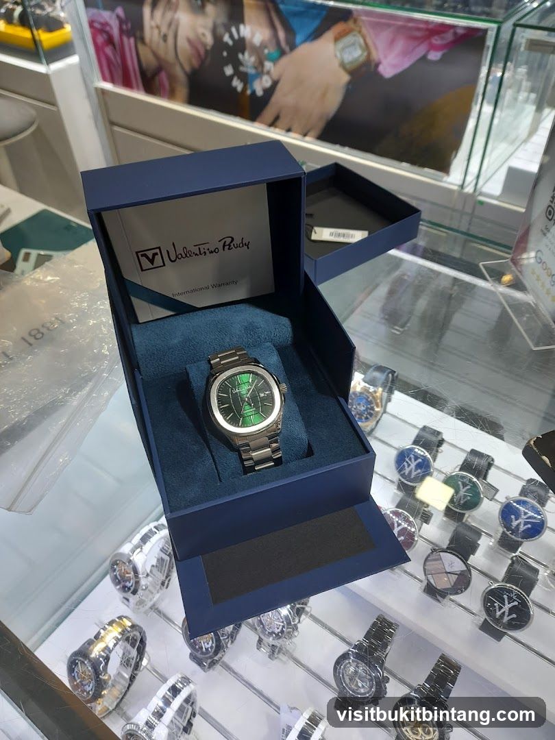 Valentino Rudy Watch Display