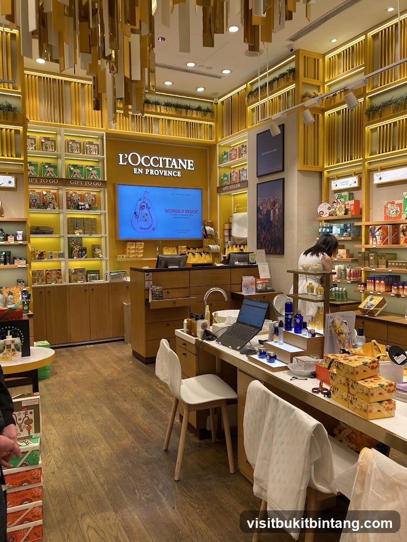 L'Occitane Store Interior