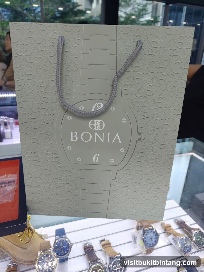 Bonia Shopping Bag with Watches