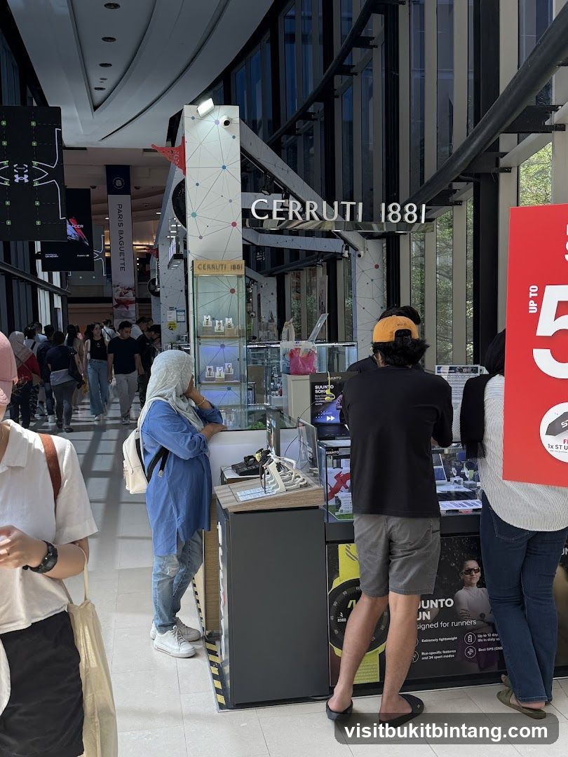Cerruti 1881 Store Display