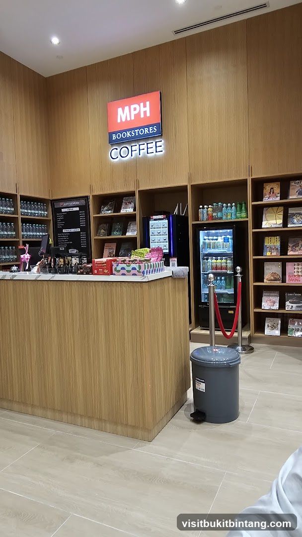 MPH Bookstores Coffee Counter