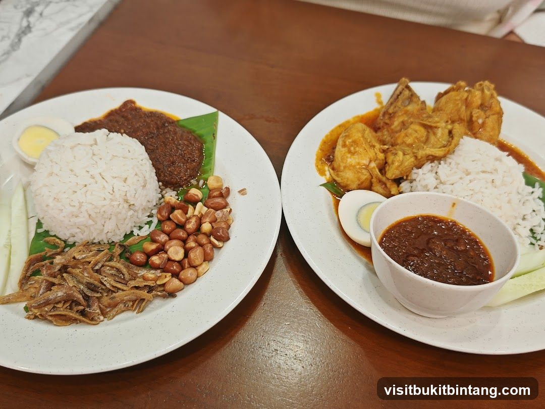 Nasi Lemak Dishes