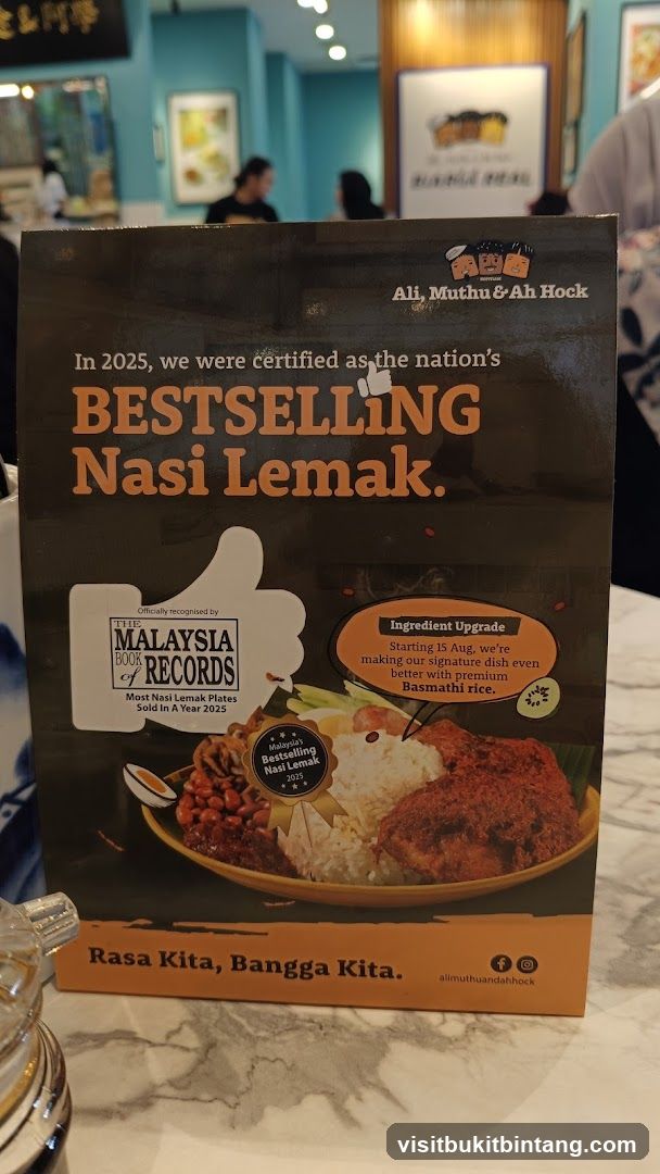 Bestselling Nasi Lemak Advertisement