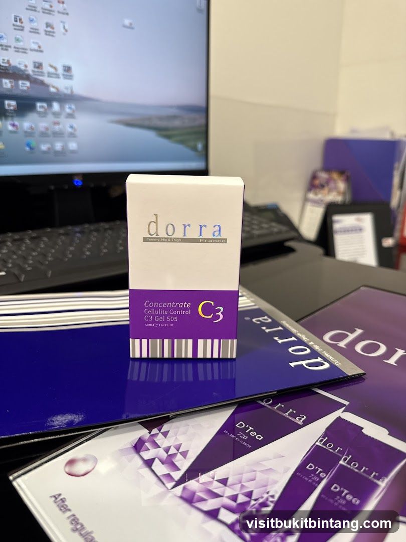 Dorara C3 Gel and D'Tea Products
