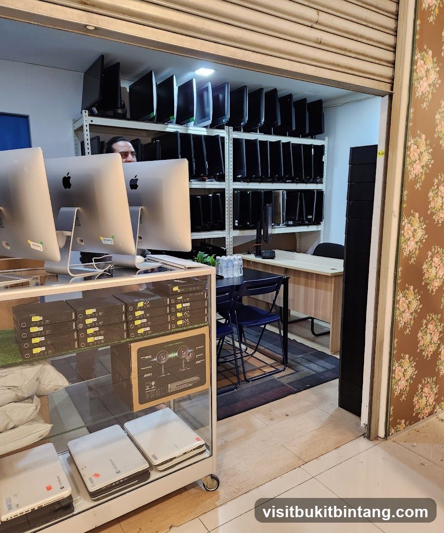 Computer Store Interior