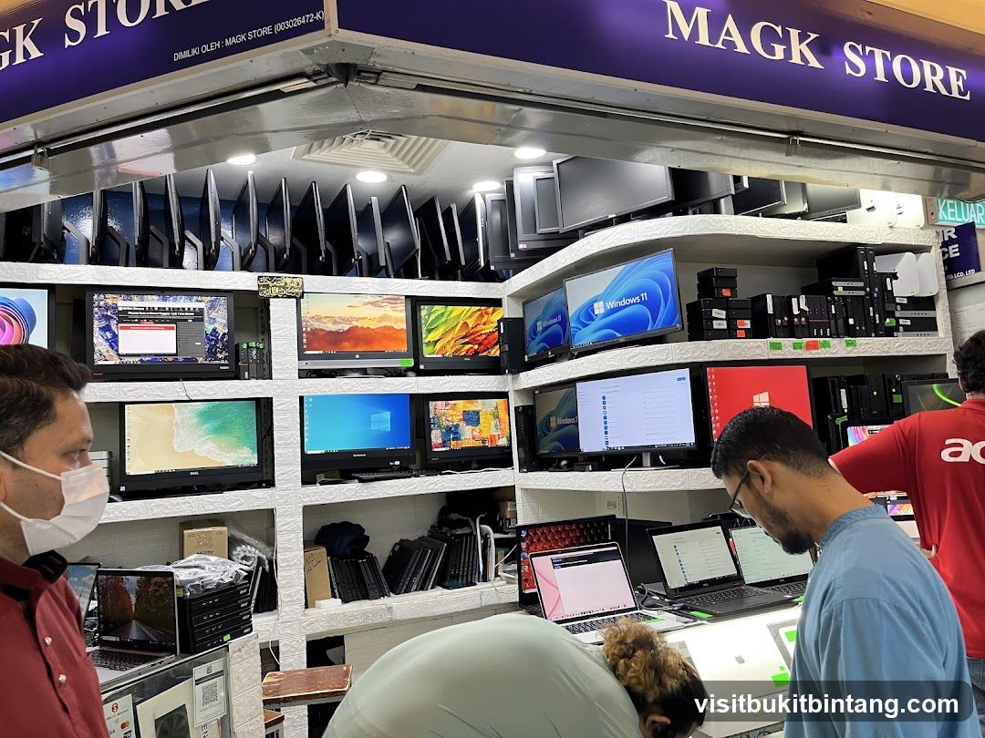 Computer Store Interior