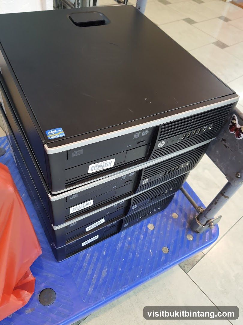Stack of Desktop Computers