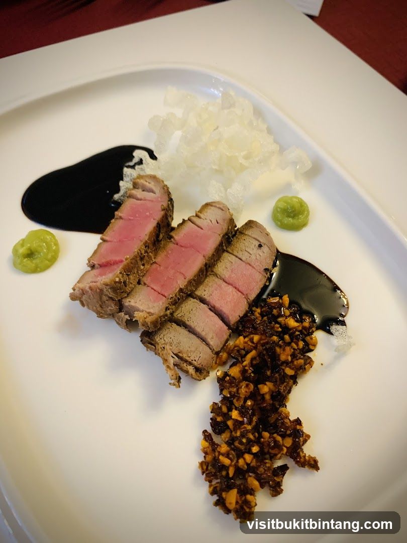 Seared Tuna Dish