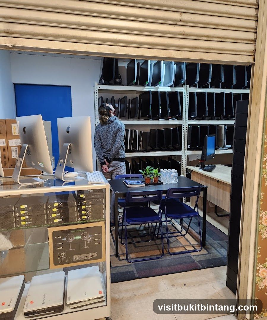 Computer Store Interior